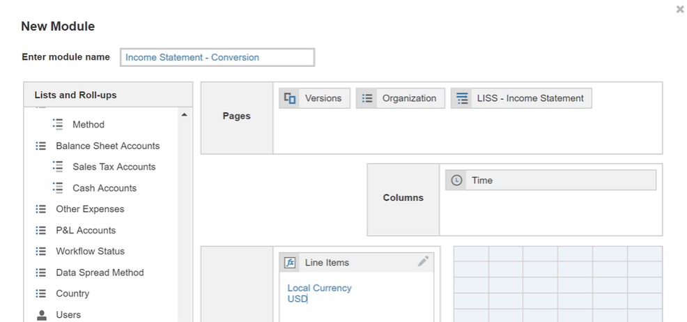 Bedford Anaplan Line Item Subsets and Collect Bedford Anaplan Line Item Subsets and Collect